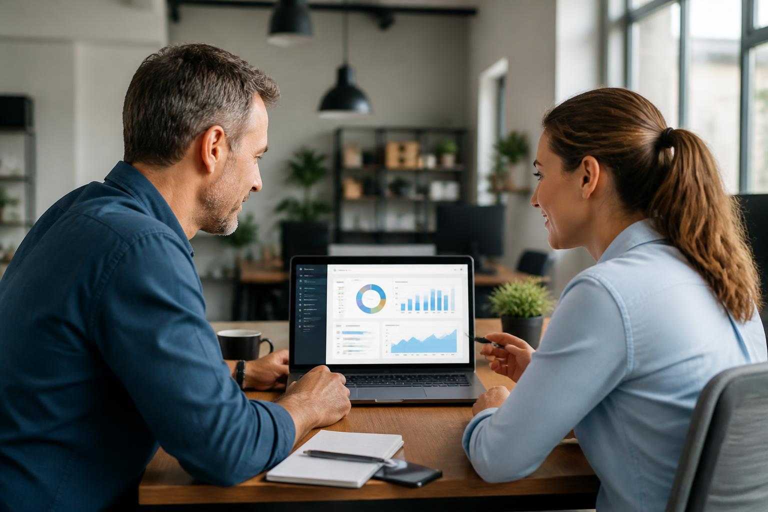 automatisation-relance-devis-crm-ia-digitandco-featured.jpg Dirigeant de TPE utilisant un CRM assisté par IA pour automatiser les relances de devis